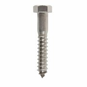 HOMECARE PRODUCTS 832084 0.5 x 3 in. Stainless Steel Lag Bolt HO2741706